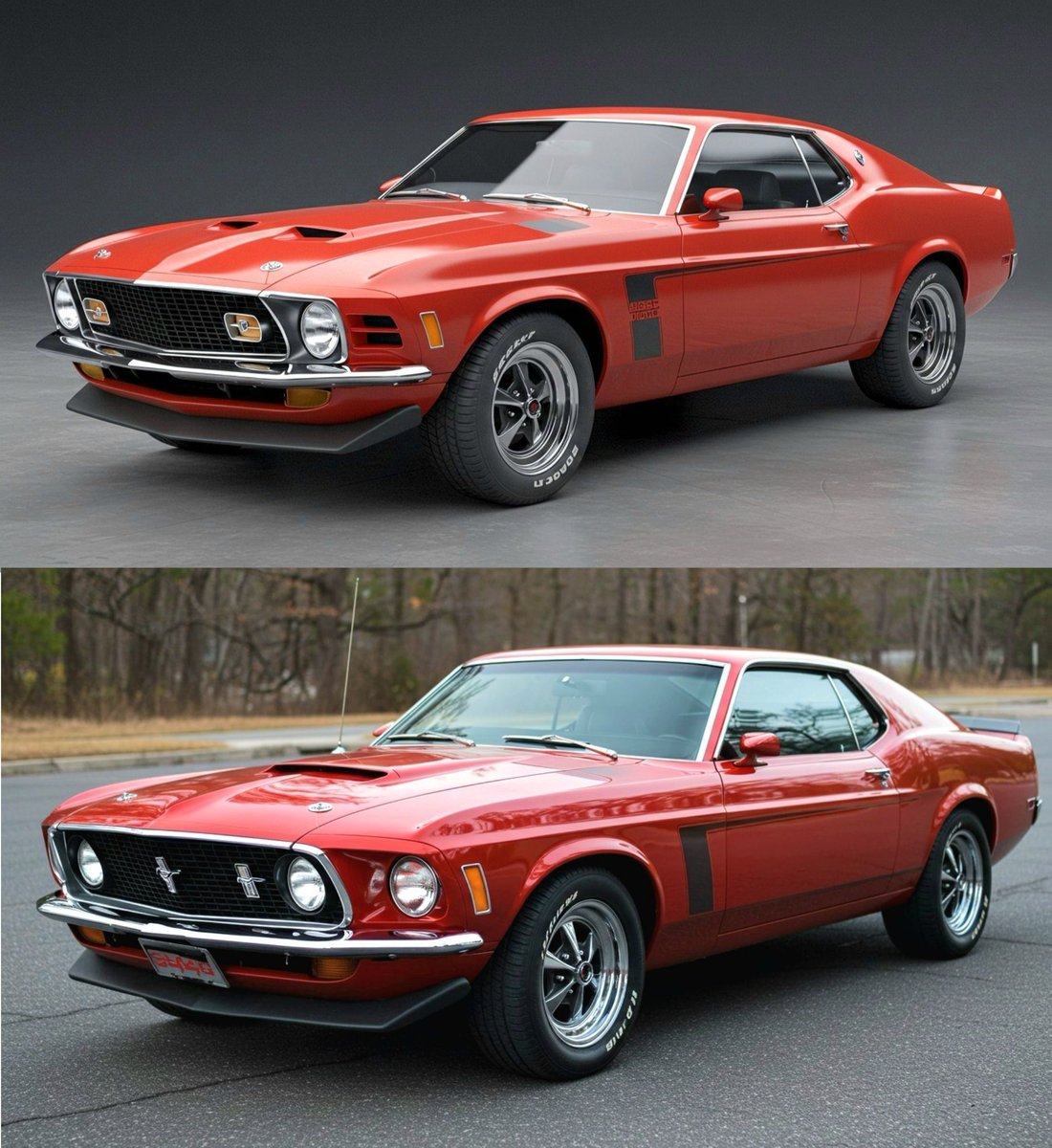 HappyMotorhead's tweet photo. ♦️🔸️💎🔸️♦️🔹️💎🔹️♦️🔸️💎🔸️♦️

1969 Ford Mustang Boss 302
🔸️ OR 🔸️
1970 Ford Mustang Boss 302

#Boss302 #FordMustang  #MuscleCars #SportsCar #ClassicCars #VintageCars #CollectorCars https://t.co/oF92Csi7ka