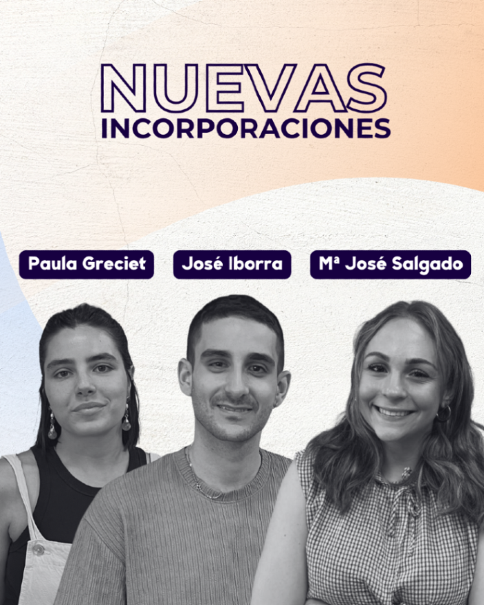 ¡Seguimos creciendo! 🚀

Este mes de julio se han incorporado Paula Greciet, José Iborra y Mª José Salgado al equipo y no podemos estar más felices.

¡Bienvenidos! 👏🏼🎉