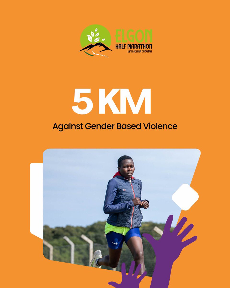 Elgonmarathon's tweet image. Every step speaks louder.
This #ElgonHalfMarathon 5KM fun run is dedicated to ending Gender-Based Violence in the Sebei region. Letβs run, raise our voices, and stand for a future where every girl can thrive. πͺπΎπ
#RunForChange #EndGBV #RunwithJoshua
@joshuacheptege1