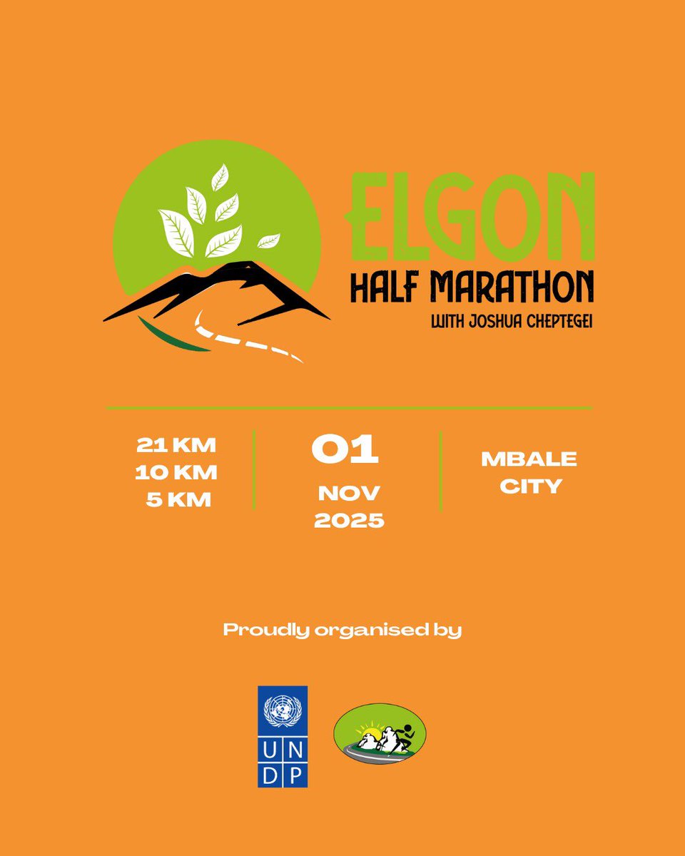 Elgon Half Marathon (@elgonmarathon) on Twitter photo Every step speaks louder.
This #ElgonHalfMarathon 5KM fun run is dedicated to ending Gender-Based Violence in the Sebei region. Letβs run, raise our voices, and stand for a future where every girl can thrive. πͺπΎπ
#RunForChange #EndGBV #RunwithJoshua
<a href="/joshuacheptege1/">Joshua Cheptegei πΊπ¬πΊπ¬ π₯π₯</a> Every step speaks louder.
This #ElgonHalfMarathon 5KM fun run is dedicated to ending Gender-Based Violence in the Sebei region. Letβs run, raise our voices, and stand for a future where every girl can thrive. πͺπΎπ
#RunForChange #EndGBV #RunwithJoshua
<a href="/joshuacheptege1/">Joshua Cheptegei πΊπ¬πΊπ¬ π₯π₯</a>