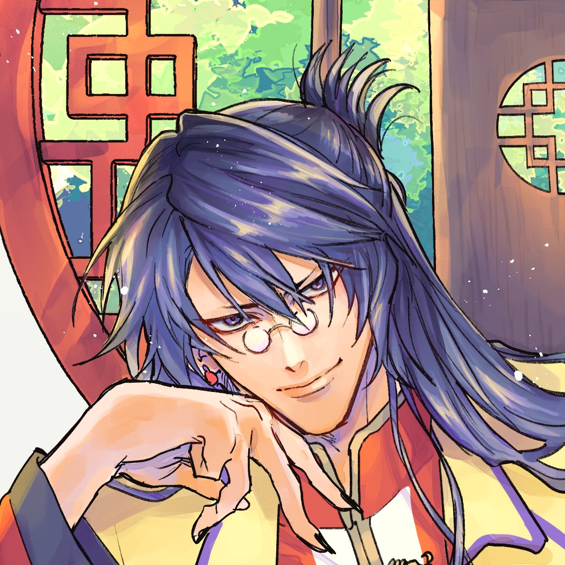 _2256197's tweet image. 友達のオリキャラ　万里くん