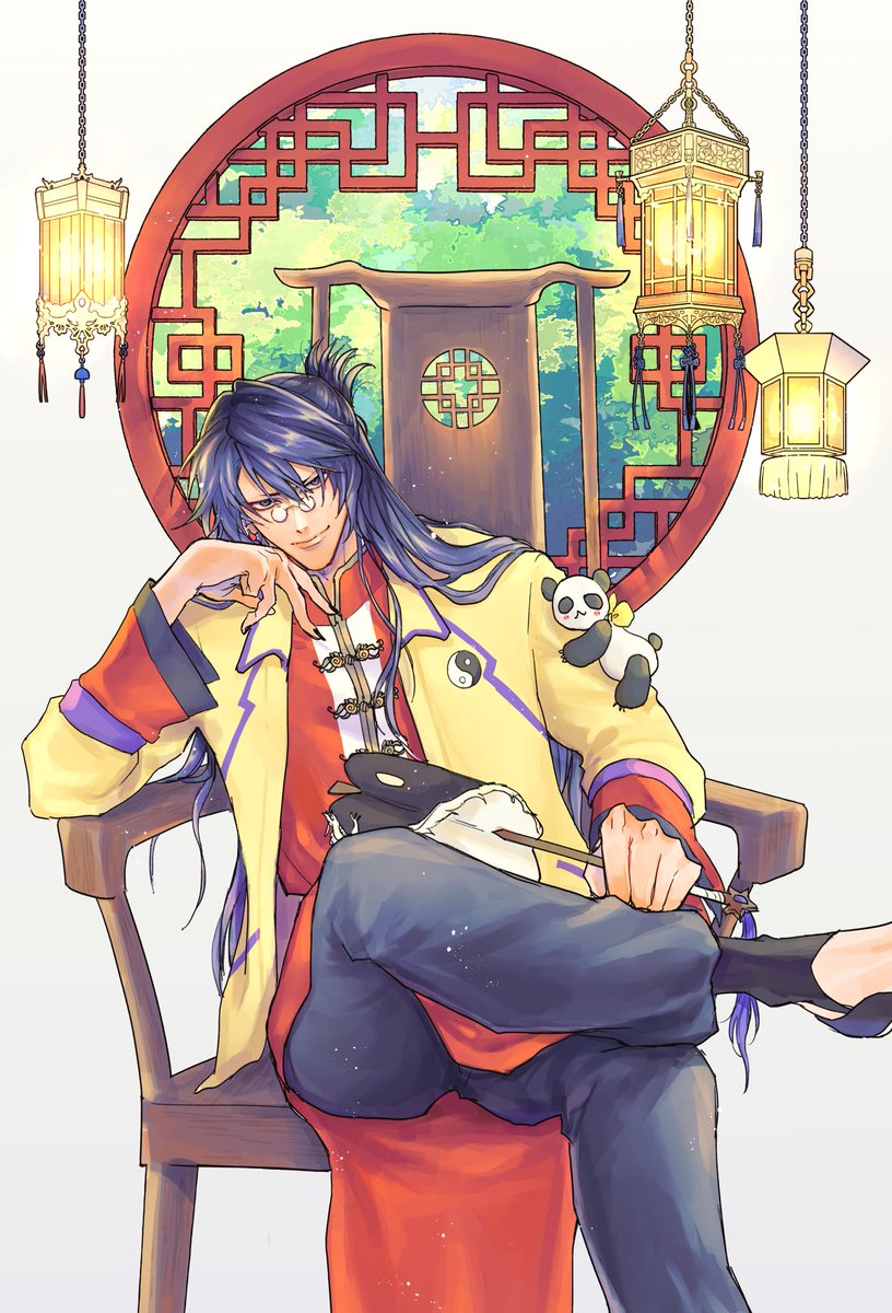 _2256197's tweet image. 友達のオリキャラ　万里くん