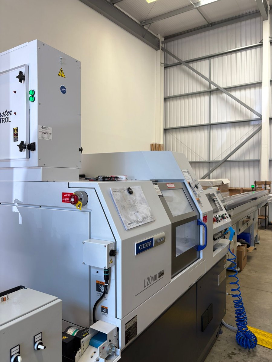 CitizenCNC's tweet image. Not one, but two new #CitizenCNC machines have been delivered to their new home at First Light Lamps — welcoming the #Cincom L12-VII LFV and L20-VIII LFV 🔥
#UKmfg #CNC #Machinery