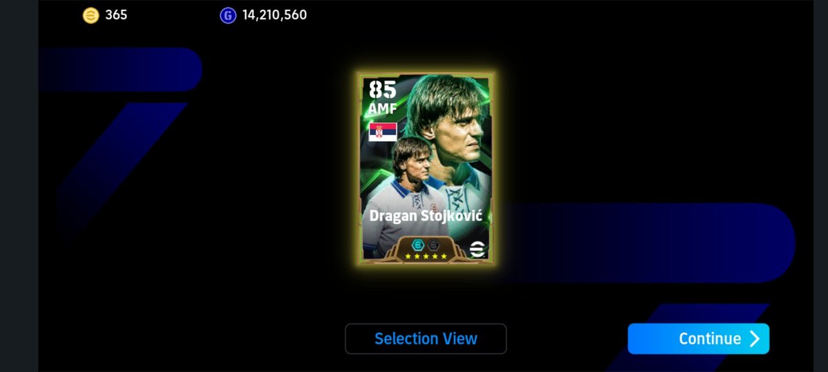 I thought we would be allowed to choose sef 😒. 
Anyways I got STOJIOVIC 🎊... WBU?????
Anyways , who knows the 2nd booster to add ? He has shooting already .