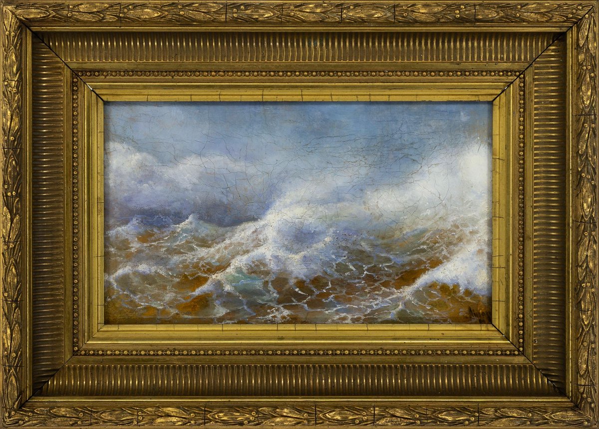 brecht_dp's tweet image. Later, in my castle, I will not only have a room dedicated to miniatures and one to German romantic landscapes, but also one to paintings of waves 🌊