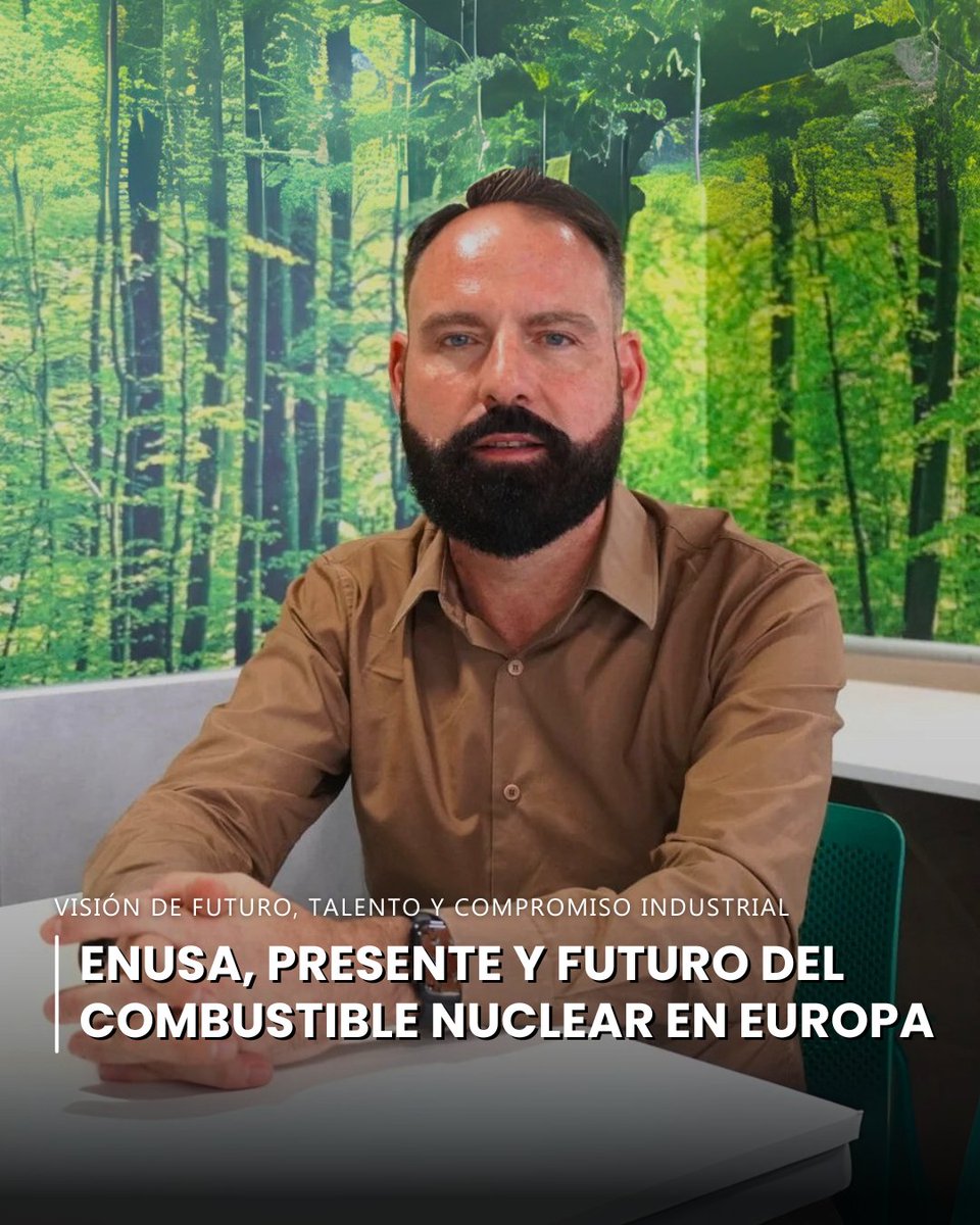 "ENUSA forma parte del presente y futuro del combustible nuclear en Europa".

Así lo destaca nuestro presidente, Mariano Moreno, en su última entrevista, donde repasa los grandes hitos de 2024 y la visión de futuro de nuestra compañía.