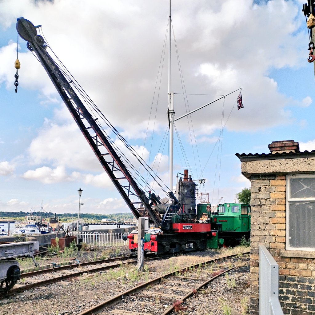 A steam crane at Chatham dockyard. Maybe another 3d printed project coming soon?