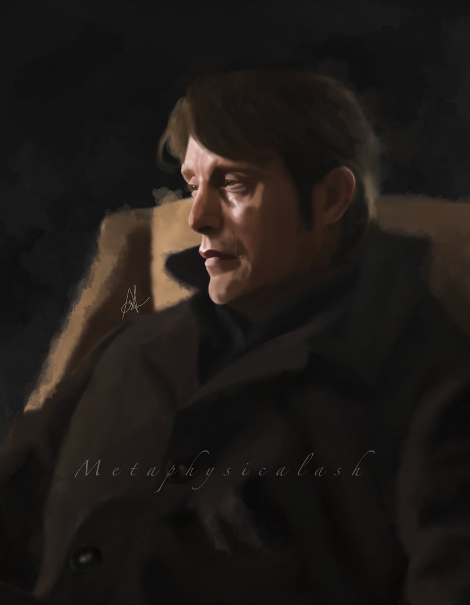 _Metaphysicalme's tweet image. Reposting very old art🎨
I had drawn this when I was in a bad place. Still feels like a significant piece #Hannibal