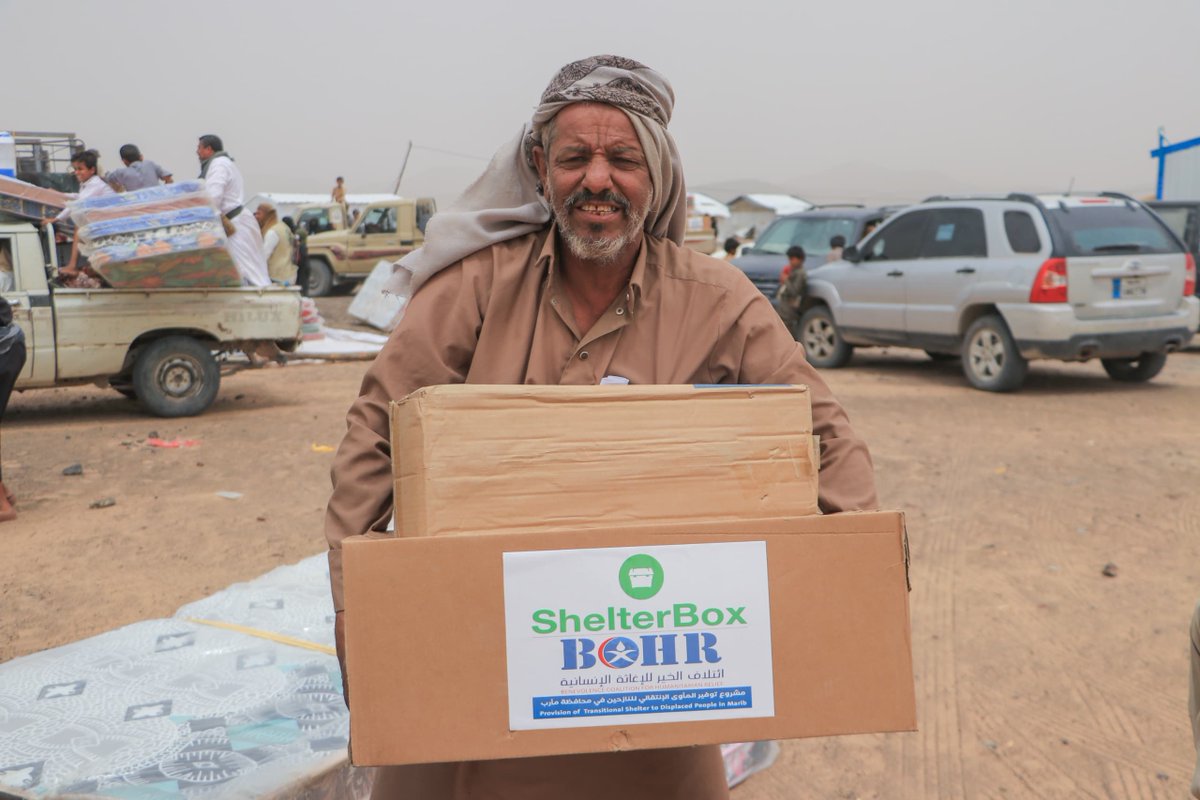 ائتلاف الخير للإغاثة (@bchr_ye) on Twitter photo For a dignified and safe life for the IDPs , we launched the first phase of the transitional shelter project for the displaced in #Marib Governorate, funded by <a href="/ShelterBox/">ShelterBox</a>. The project aims to provide safer and more sustainable shelter by providing two-room shelter units, each 24 For a dignified and safe life for the IDPs , we launched the first phase of the transitional shelter project for the displaced in #Marib Governorate, funded by <a href="/ShelterBox/">ShelterBox</a>. The project aims to provide safer and more sustainable shelter by providing two-room shelter units, each 24