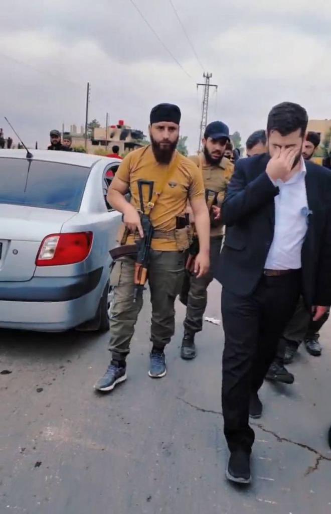 OALD24's tweet image. العميد أحمد الدالاتي قائد الأمن الداخلي في السويداء .. رجلٌ بأمة والله !