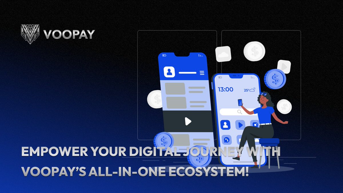 VooPay_VOO's tweet image. 🌍 VooPay’s digital asset card is accepted in 210+ countries & 150M merchants, partnering with Visa, MasterCard, Alipay & WeChat Pay for smooth crypto-fiat payments.
Fully licensed & compliant with strict KYC/AML, ensuring top security and trust! 🔒✨
#VooPay #Payments #FinTech