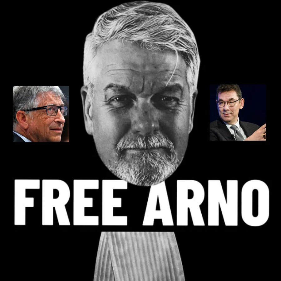 JimFergusonUK's tweet image. x.com/JimFergusonUK/…

🚨 THEY JUST LOCKED UP THE LAWYER EXPOSING GATES &amp;amp; BOURLA 🚨

🔴 Dutch attorney Arno van Kessel — lead prosecutor in the historic case against Gates, Bourla, Rutte &amp;amp; others — has been thrown into a maximum-security prison.

🗣️ His crime?
“Espousing…