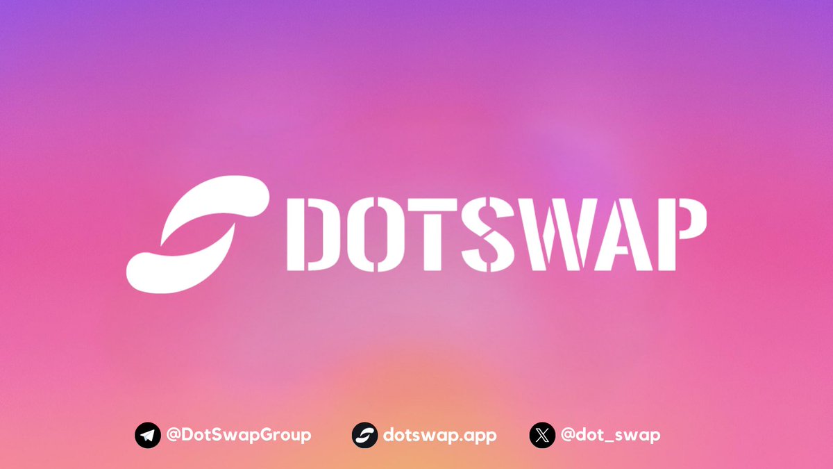 🔵 DotSwap is evolving, and we want to build it with YOU!

What features do you want? How can we improve the UX, UI, or product direction?

Your feedback means everything.

We’re building the smoothest Bitcoin-native trading experience.

Drop your ideas below 👇