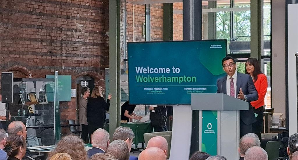 TUCMidlands's tweet image. Great to be at the launch of the @WestMids_CA Growth Plan at Uni of Wolverhampton today. This plan puts inclusive growth at its heart & that ensuring job quality is central to our plan. Now let's get down to business & grow our region for the benfit of all. Thanks @RichParkerLab