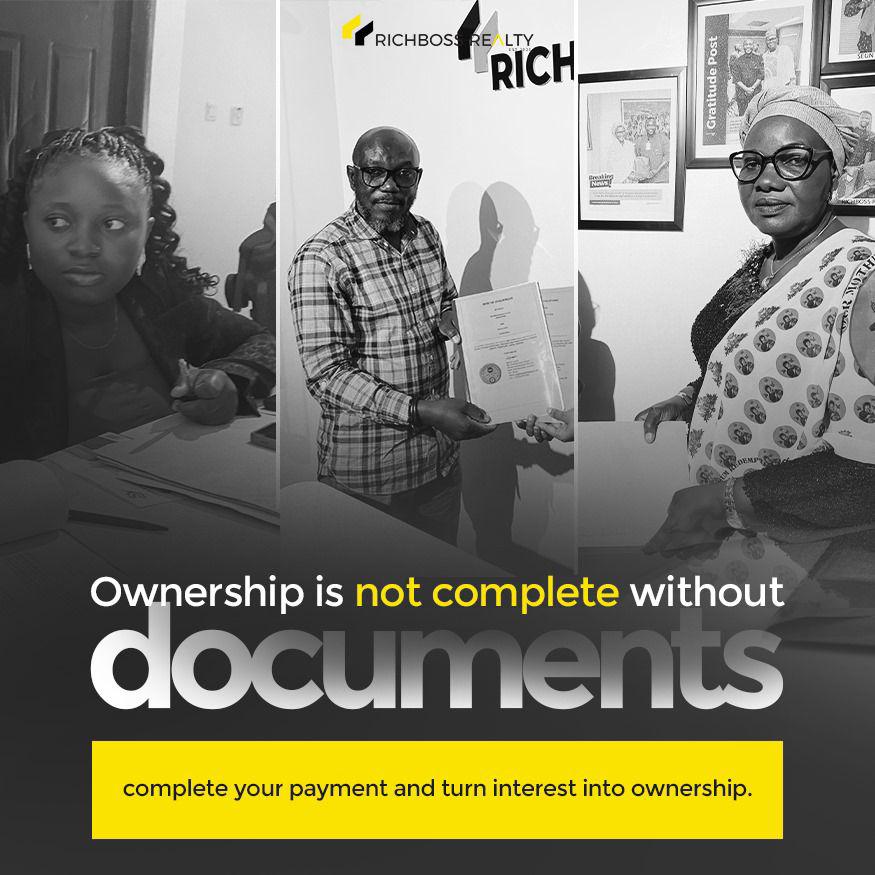 ThefirstGenie's tweet image. Hurray!!!! GOOD NEWS GUYS 😃
You can own yourself a property for as cheap as N1M for 225sqm
.
Don't sleep on this.
Send a Dm today.
.
Help repost Equals, my customer might be on your Timeline.
