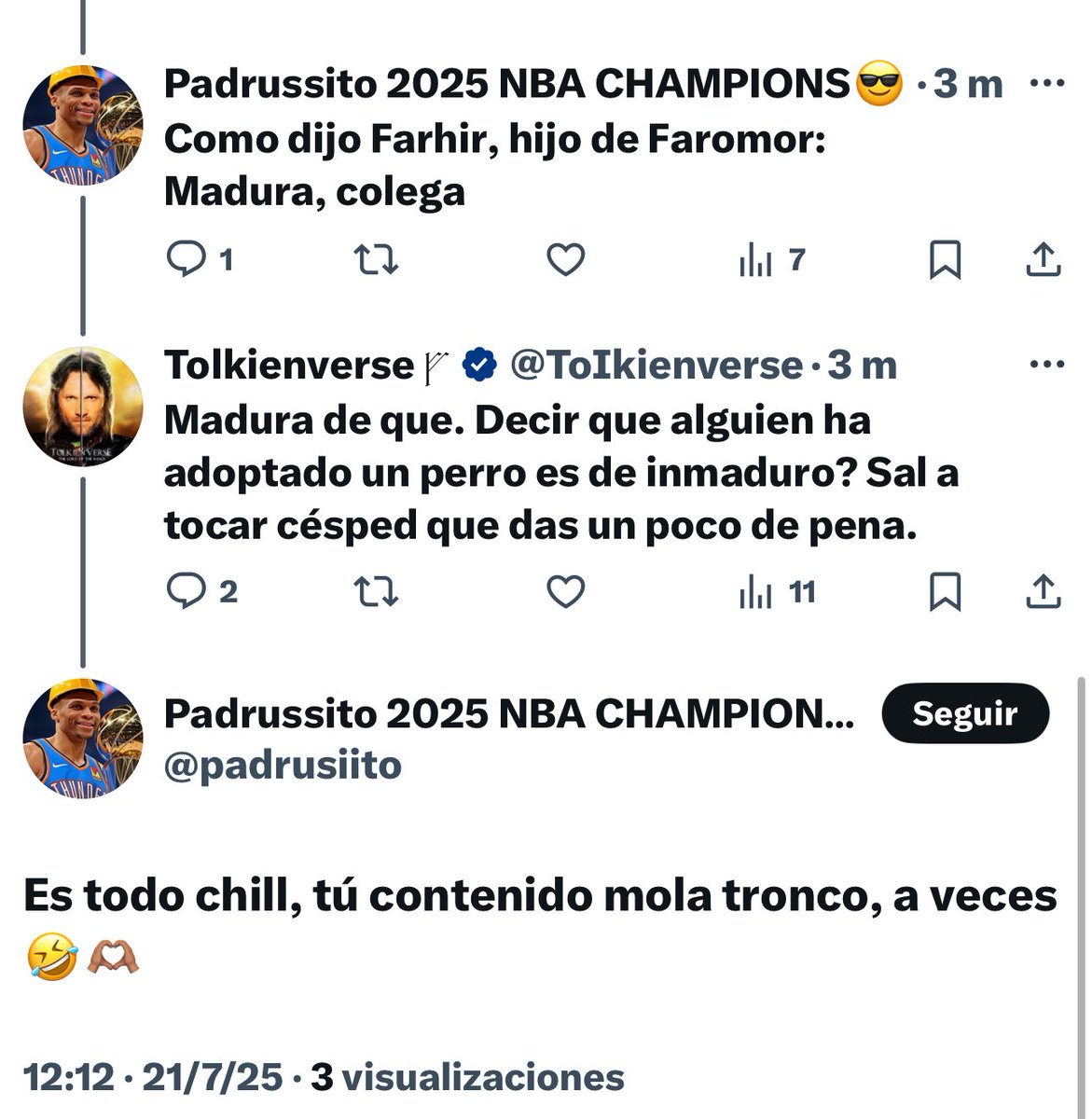 ToIkienverse's tweet image. Resumen perfecto de lo que es Twitter.