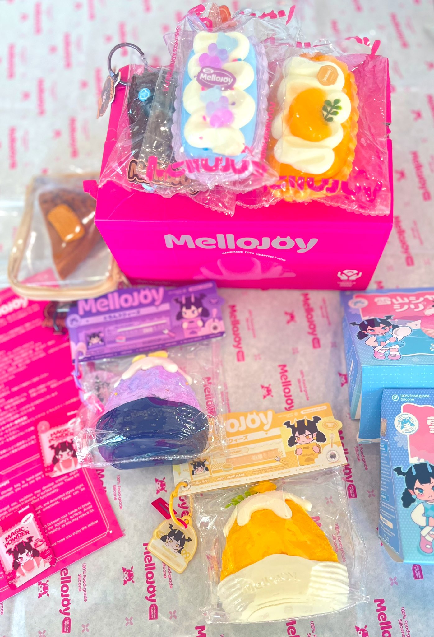【即完売】mellojoy スクイーズ 雪山シャーベット かき氷人気6点セット 即完売】mellojoy スクイーズ 雪山シャーベット かき氷人気6点