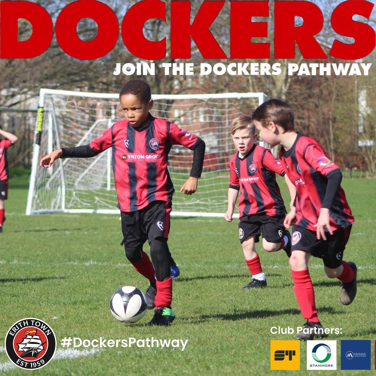 🛣️ | #DockersPathway

Our training for our new Under-7 team will be taking place over the coming weeks, and there’s still a chance for your player to be a part of it!

To join these sessions, or for info just email youth@erithtown.com

#UpTheDockers #DockersPathway
