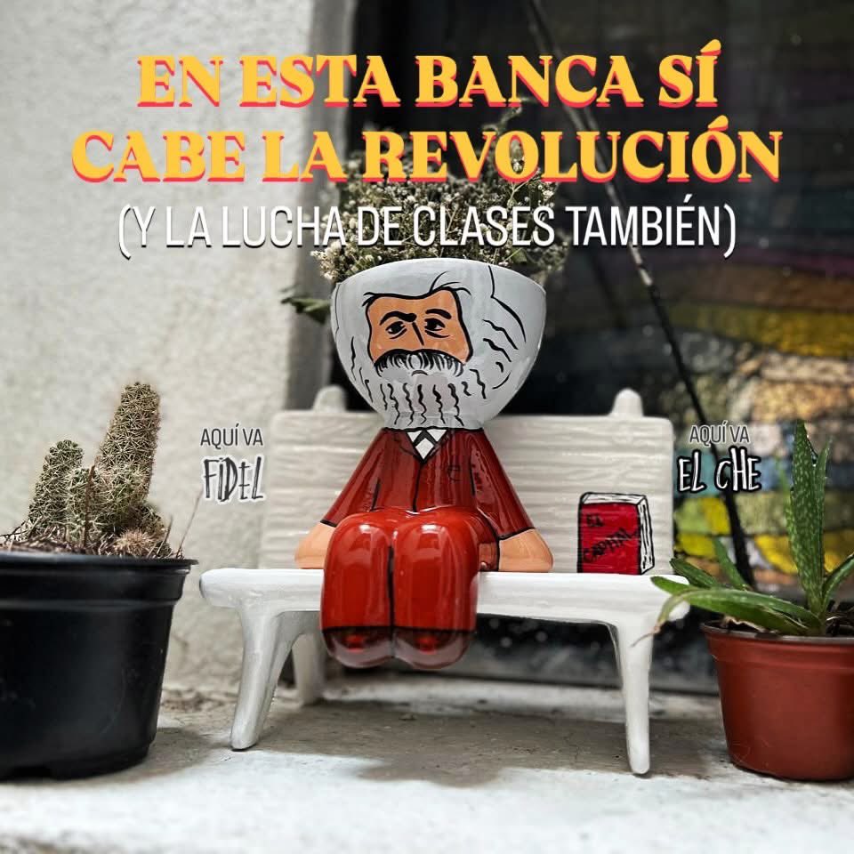 #LunesConMarx. Los odiadores que en México quisieron borrar el ejemplo de #Fidel y el Che retirando sus estatuas de un banco solo lograron lo contrario: demostrar la vigencia de su legado. #FidelPorSiempre