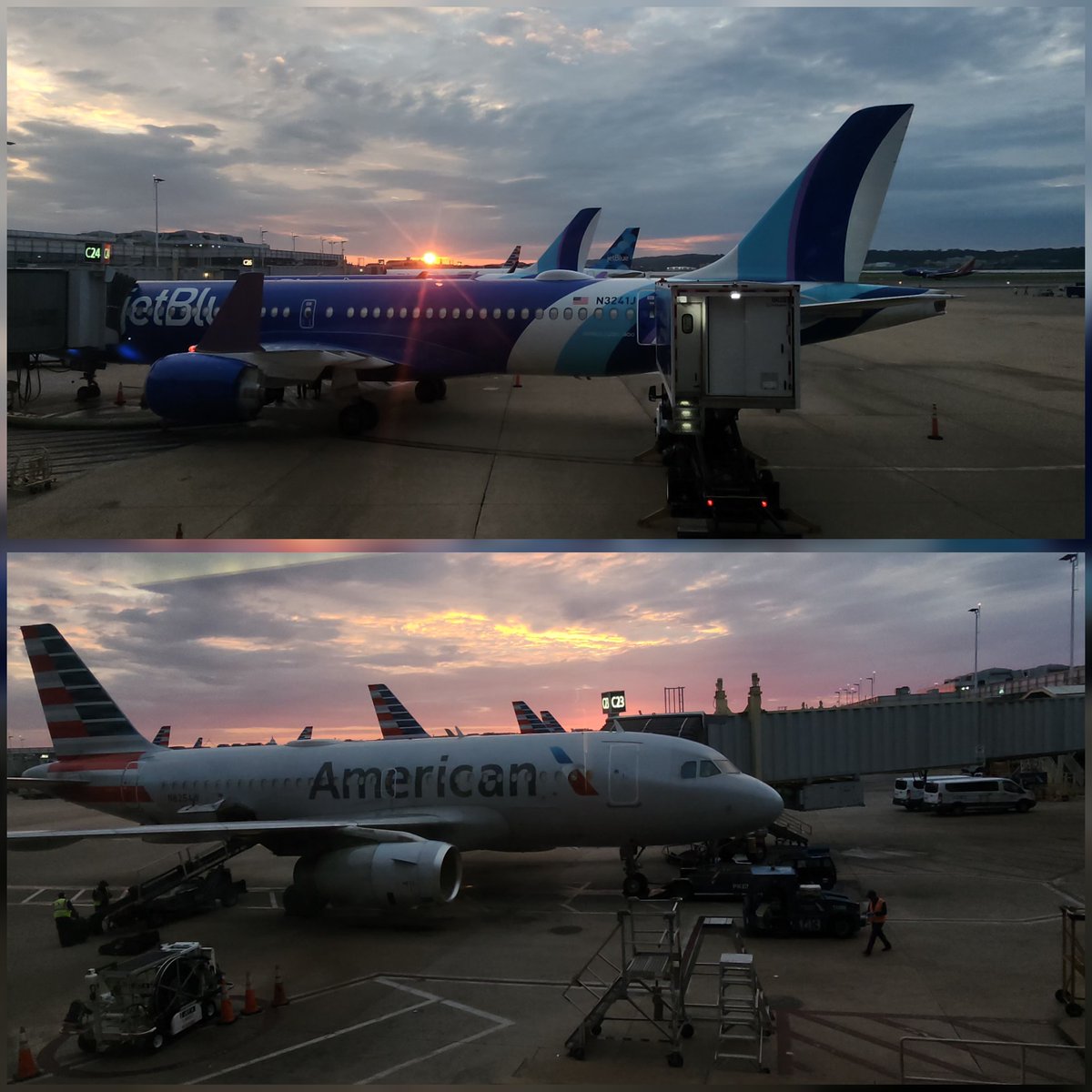 love_corey's tweet image. GM the beautiful sunrise from @Reagan_Airport @TuckerFox5 @Conthescene @MikeTFox5 @MatthewCappucci @TaylorGrenda @gwenfox5dc @caitlinrothfox5 @JenDelgadoFOX @accuweather @weatherchannel @capitalweather