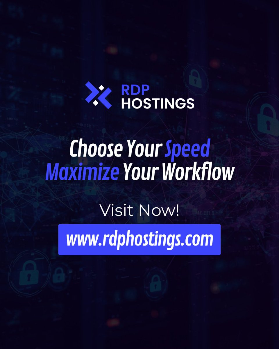 RdpHosting's tweet image. New to RDP or need more power?
From beginners to pros, RDP Hostings gives you fast, secure &amp;amp; easy access, anytime, anywhere!
🚀 Full control
⚡ 1Gbps speed
🔒 99.95% uptime
🖱️ Instant activation
👉 rdphostings.com

#rdphostings #rdpserver #cloudserver #remotedesktop