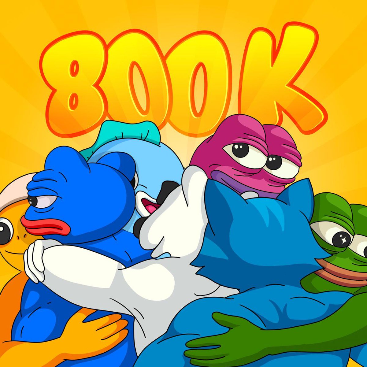 MemHustleArmy's tweet image. WE HIT 800,000 HUSTLERS 💜
From a chaotic experiment to a real game loved by hundreds of thousands — and now we’re 800K+ players deep
Next stop? 1 MILLION