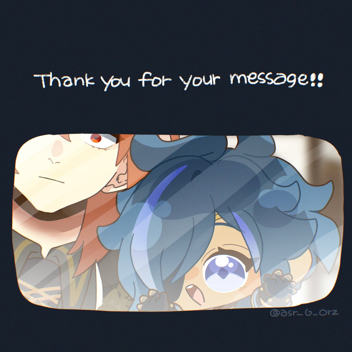 asr_G_orz's tweet image. (ディルガイ🔥❄️)うぇぶぼにメッセージをありがとうございました😭✨お手隙の際に返信をご確認ください💌👀
▷ wavebox.me/msg/27ed3rq2v6…
絵文字を送ってくださった方も、ましゅまろにリクエストを送ってくださった方も本当にありがとうございます!🥹🌻