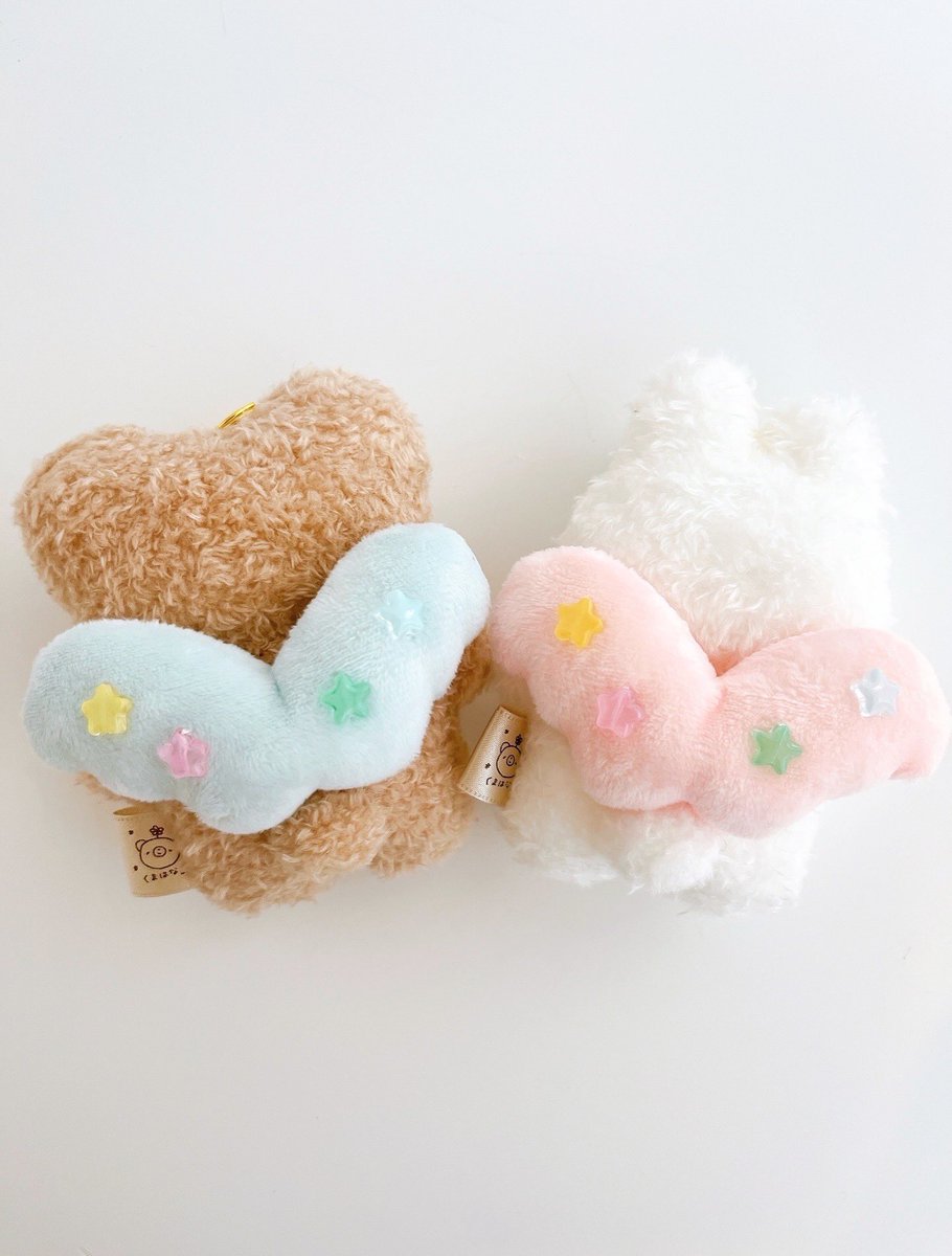 【再販】ぬいぐるみキーホルダー🍀
7/23(水)20:00〜24:00
オンラインショップで数量限定販売🧸
▶︎ studio-haneul.com

新宿POPUPで完売したくまはな。様コラボアイテム♡

ふわふわなパム、タルト、ポポが
羽をつけたデザインで登場です🪽
バッグにつけて一緒におでかけしてね🫶🏻
