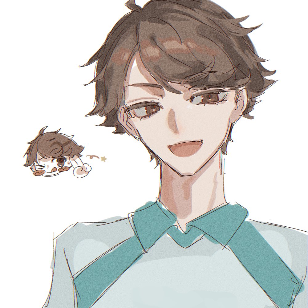 Yy___vy's tweet image. うろ覚えで落書きしたぉぃかゎさん