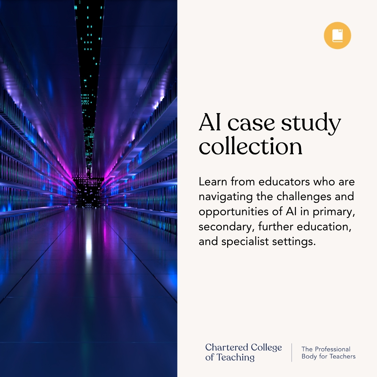 CharteredColl's tweet image. 💼 30+ new AI case studies now live on MyCollege!
Written & video examples from educators across primary, secondary, FE & specialist settings, showing real-world ethical AI integration.
Learn from educators who are navigating #AIinEducation: chartered.pulse.ly/razmwo5mzt