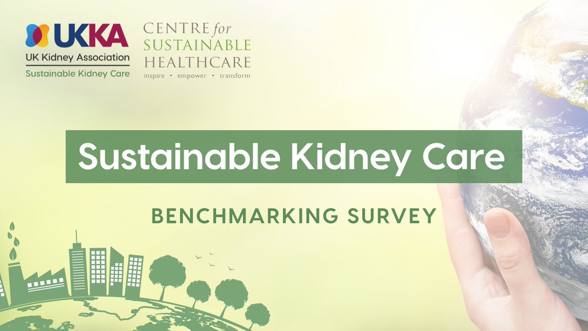 UKKidney's tweet photo. 🌱 The Sustainable Kidney Care Benchmarking tools are ready to use!
✅ Compare your impact
✅ Learn from others
✅ Help meet #NetZeroNHS goals
✅ View the first results!
🔗 Start by completing the benchmarking survey led by @SusHealthcare: https://t.co/bfgw9BYkJS
#GreenerNHS https://t.co/nWlMwh3F8o