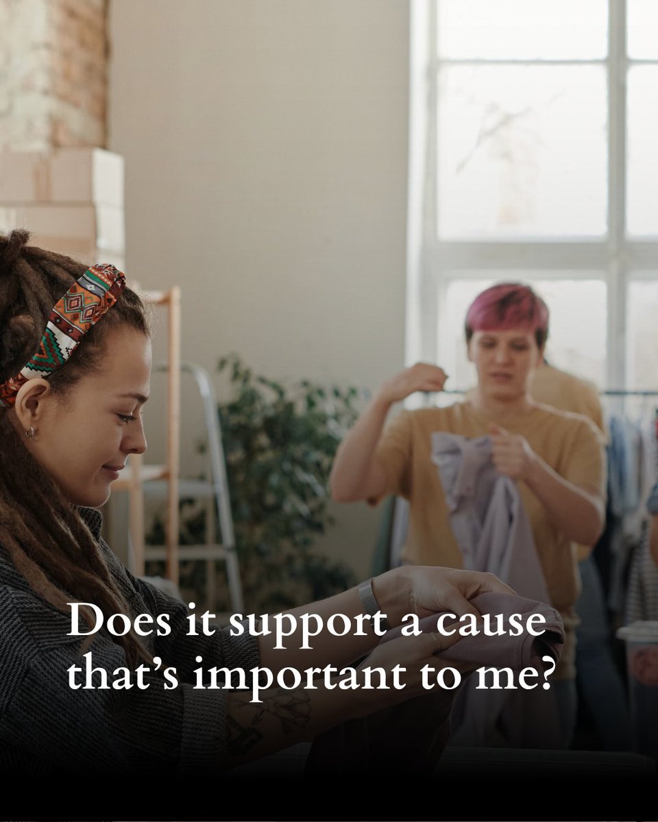 Ethical gifting means honouring people &amp; planet 

Before you buy, ask:
• Who made it &amp; were they paid fairly?
• What’s it made from—can it be reused/recycled?
• Was it made locally &amp; sustainably?
• Does it support a cause you value?

Learn more: wemakegood.ie 💚