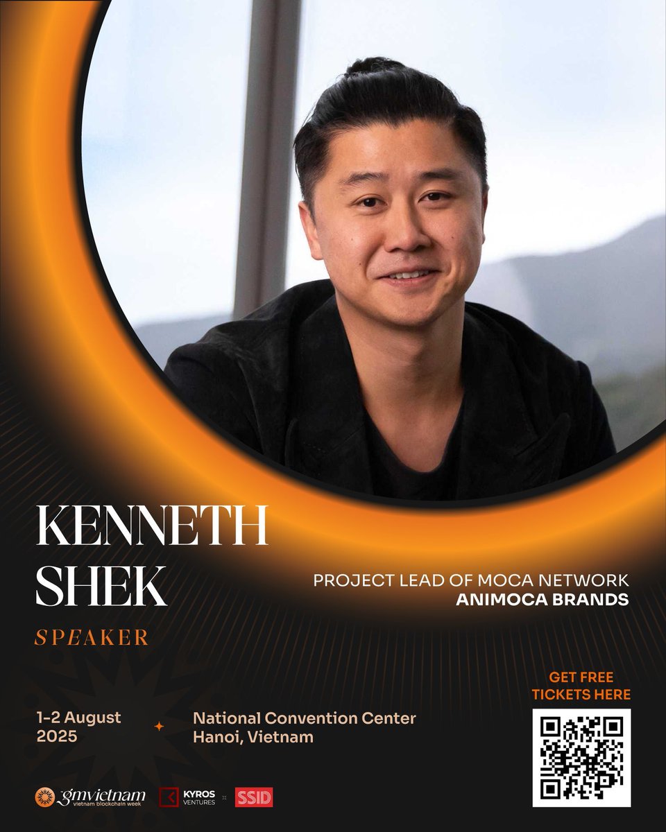 animocabrands's tweet image. Coming up next: @gmvn_official 🇻🇳 ✈️
Meet our COO @minhdo and project lead of Moca Network @tylerdurden at GM Vietnam to explore the next market-defining trends of Web3 and the identity layer that @Moca_Network is building.
🎟️RSVP: buff.ly/aSVEqUh