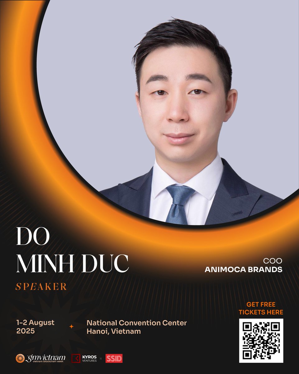 animocabrands's tweet image. Coming up next: @gmvn_official 🇻🇳 ✈️
Meet our COO @minhdo and project lead of Moca Network @tylerdurden at GM Vietnam to explore the next market-defining trends of Web3 and the identity layer that @Moca_Network is building.
🎟️RSVP: buff.ly/aSVEqUh