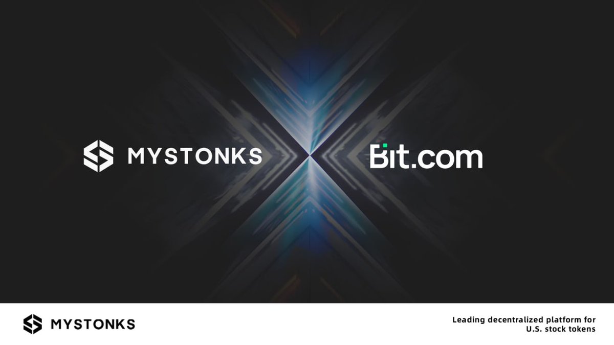MyStonks_Org's tweet image. 🤝 Partnership Announcement | MyStonks and BIT Enter Strategic Collaboration
MyStonks is proud to announce a deep strategic partnership with BIT, the global professional digital asset trading platform. The two parties will cooperate on key areas, including platform traffic…