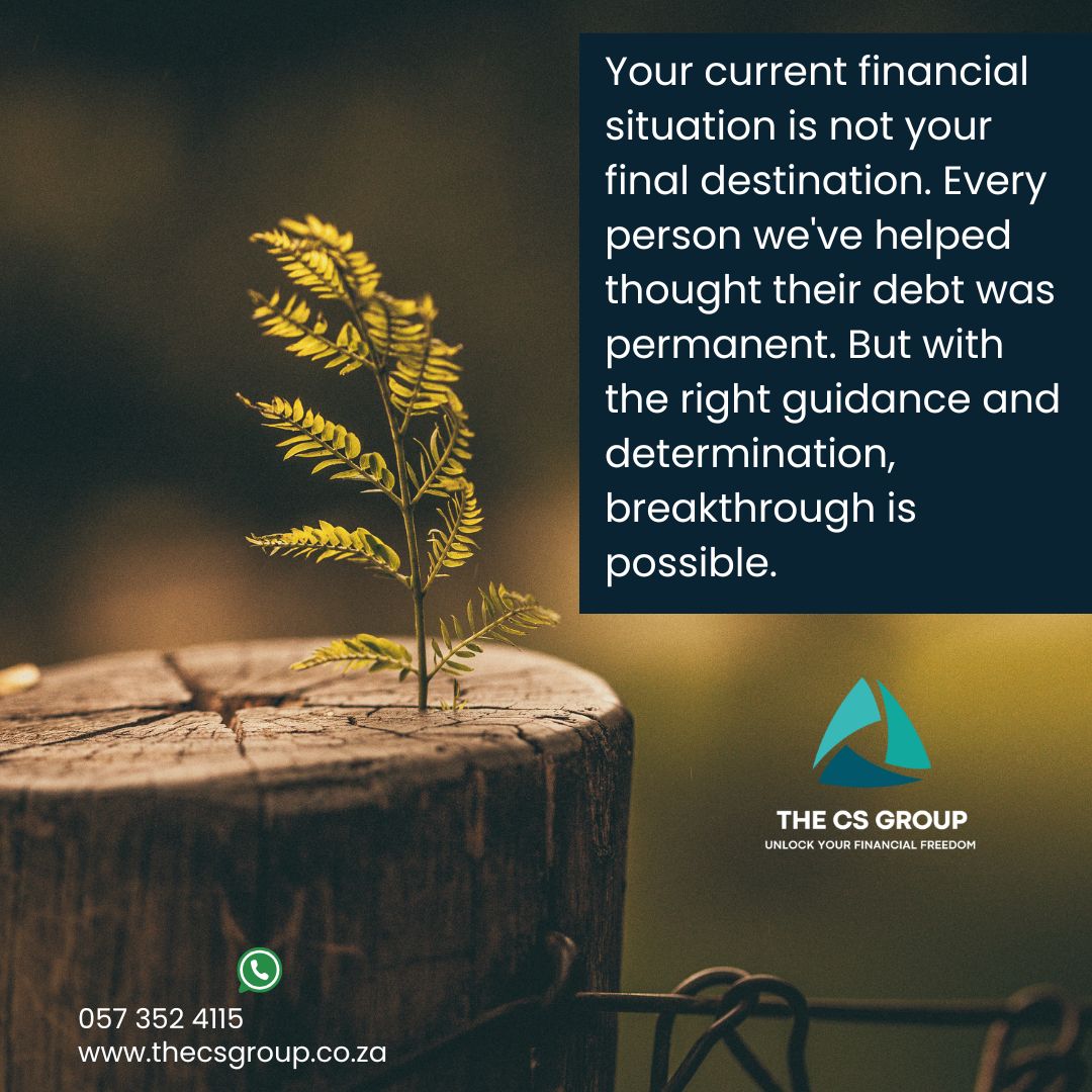 CsDebt's tweet photo. Your current financial situation is not your final destination. Every person we've helped thought their debt was permanent. But with the right guidance and determination, breakthrough is possible. Your story isn't over yet.  

#NotYourFinalDestination #NCRDC764 #NCRDC4398 https://t.co/H6CELu7QpW