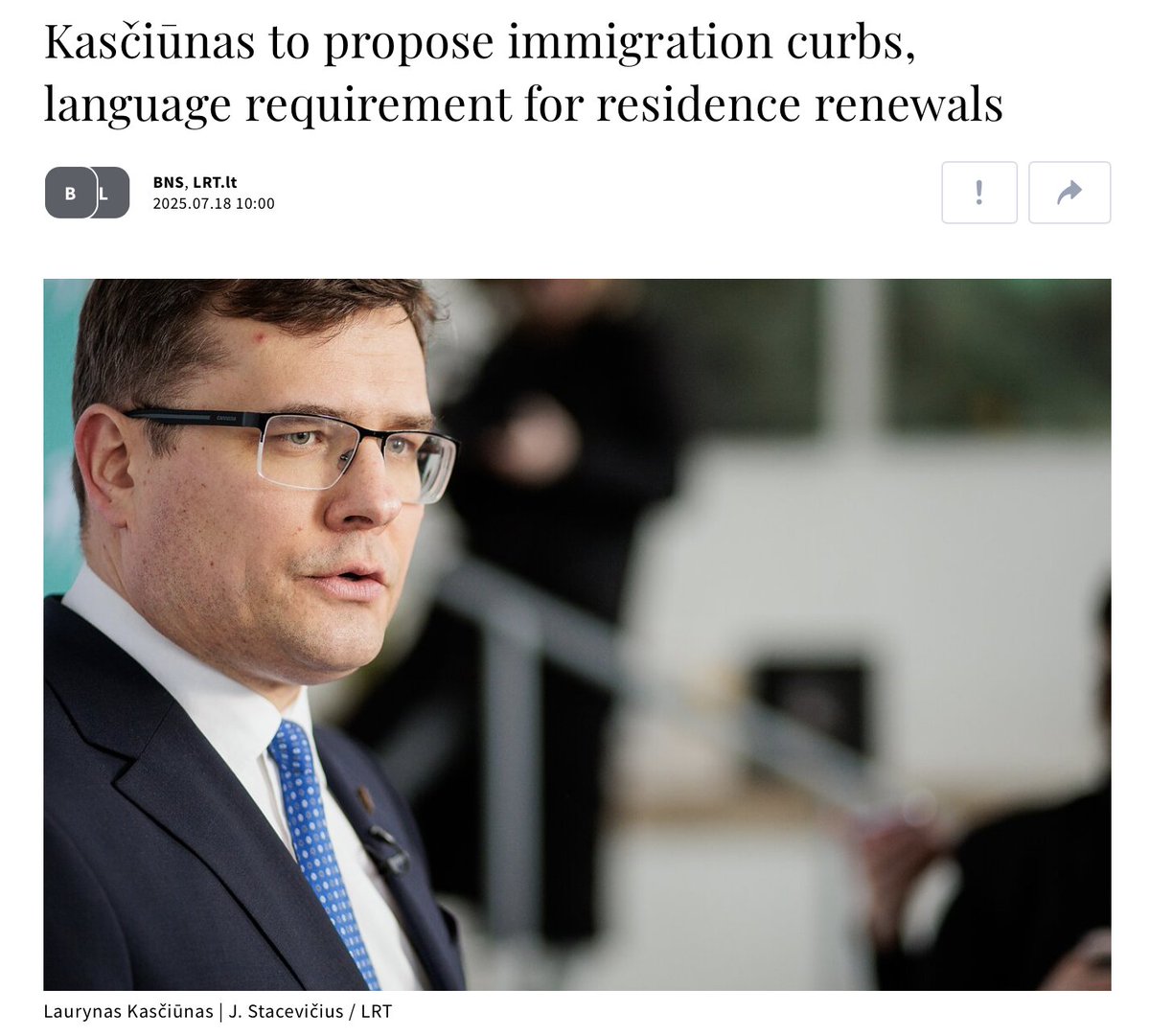 zvalgas's tweet image. Looks like it’s time for the "оппозиция" to brush up on their Lithuanian