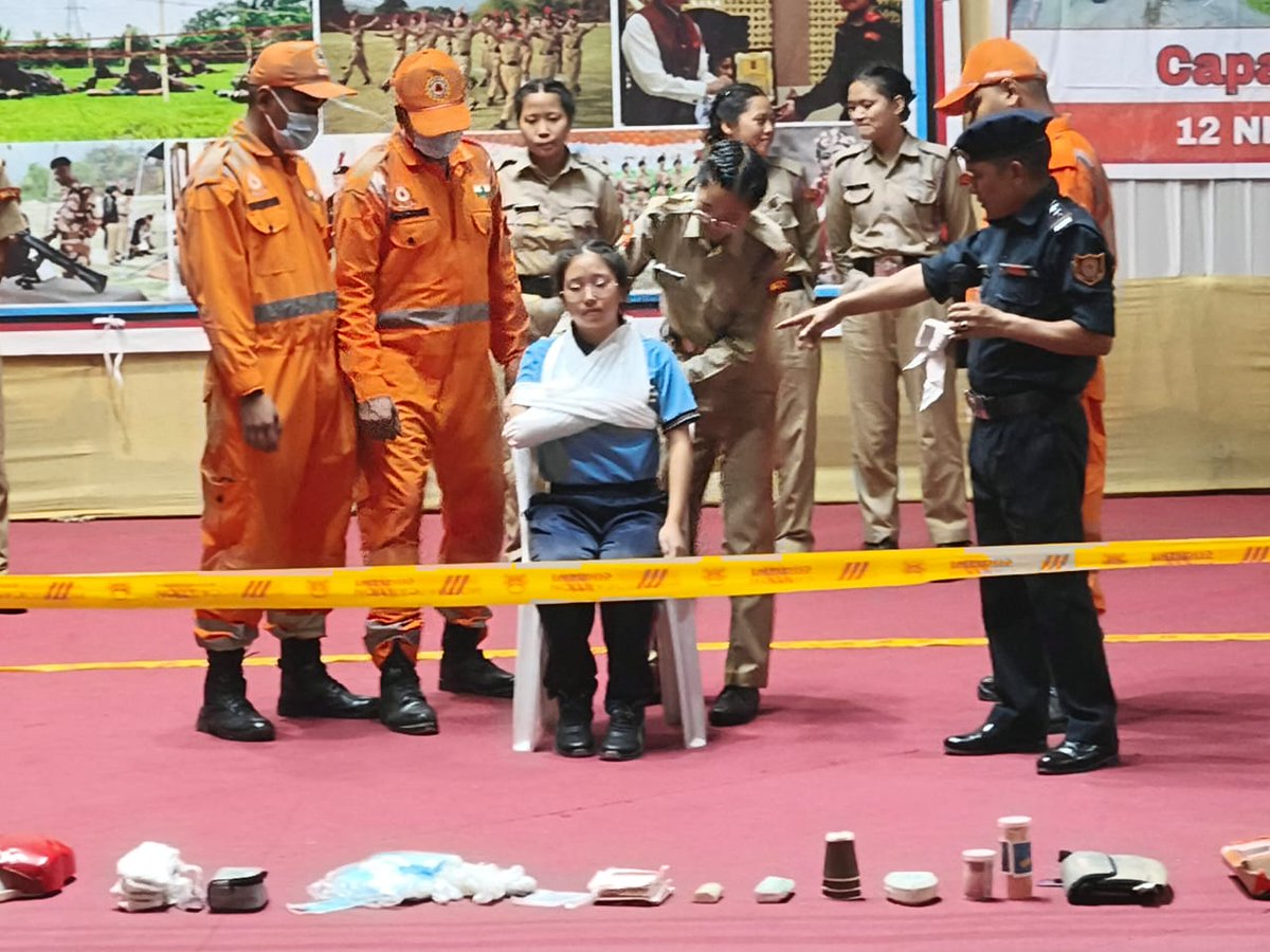 12bnndrf's tweet image. "We are all a part of this village, this city, this nation. Our preparedness protects us all"
 12NDRF conducted at #CapacityBuildingProgram of  2 Mountain Division's ordnance unit, Dibrugarh #Assam &amp;amp; #RajivGandhiUniversity Itanagar #ArunachalPradesh  @NDRFHQ 
@PIB_Guwahati