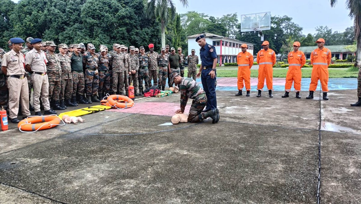 12bnndrf's tweet image. "We are all a part of this village, this city, this nation. Our preparedness protects us all"
 12NDRF conducted at #CapacityBuildingProgram of  2 Mountain Division's ordnance unit, Dibrugarh #Assam &amp;amp; #RajivGandhiUniversity Itanagar #ArunachalPradesh  @NDRFHQ 
@PIB_Guwahati