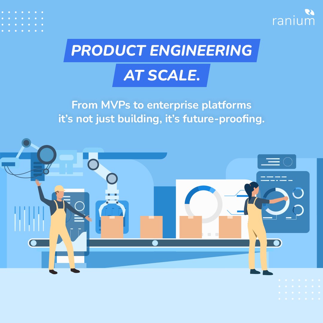 🚀 Product Engineering at scale- from scrappy MVPs to powerful enterprise platforms.

It’s not just about building fast, it’s about building future-ready.