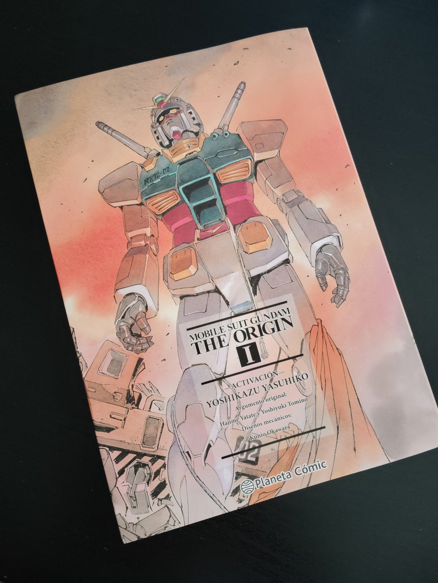 GatsuStark's tweet image. Nueva lectura!!
Esta vez el tomo 1 de Gundam Origin.
Una edición espectacular por parte de @PlanetadComic
Como no comprado en la tienda más pistonuda de Palma @GothamMallorca