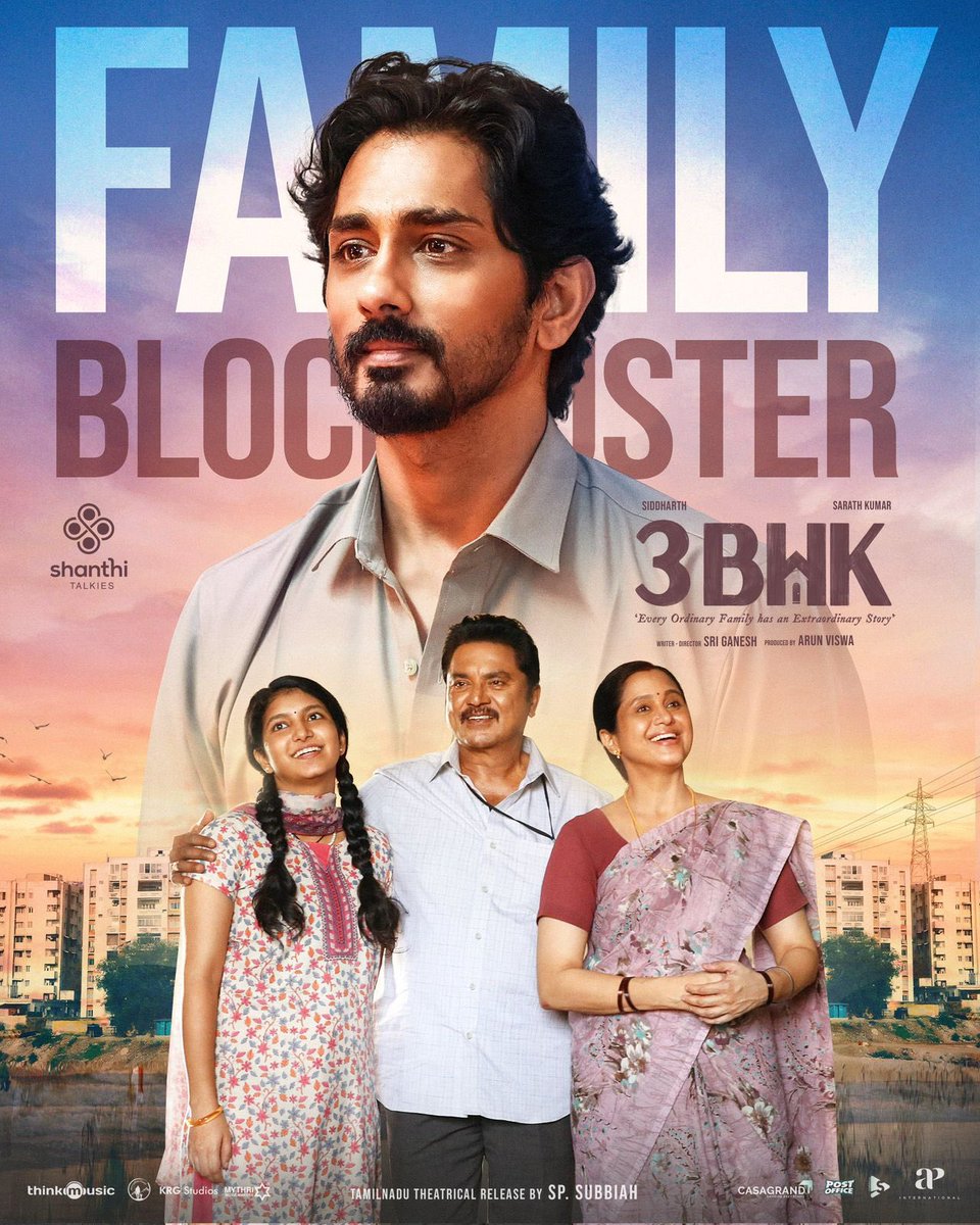 Showtime : #3BHK with family!! ❤