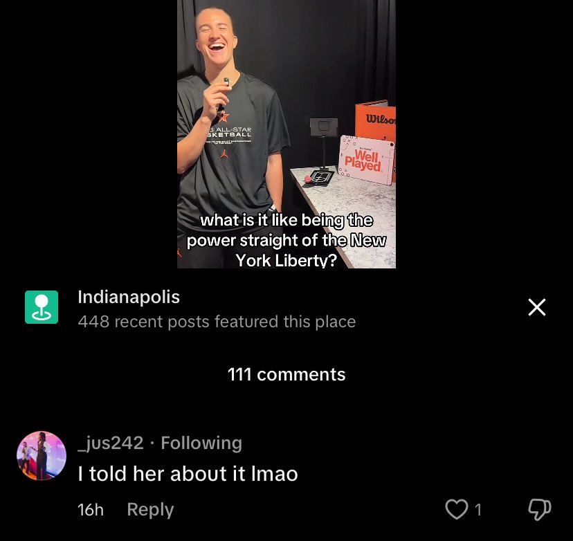 JJ confirms she’s the one who told Sab about “power straight” 😂😂😂