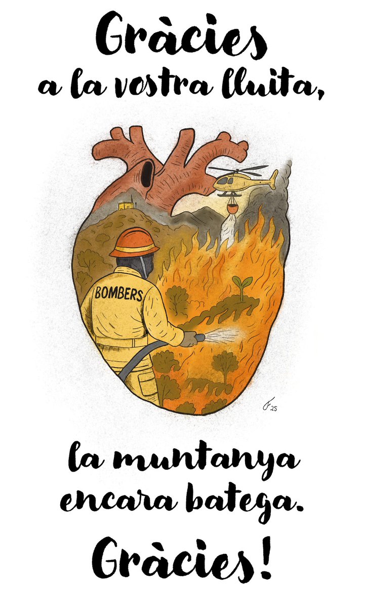 Gràcies de cor a tots els efectius que participaren en l’extinció de l’incendi d’Ibi.
Amb el vostre esforç, la muntanya encara batega.