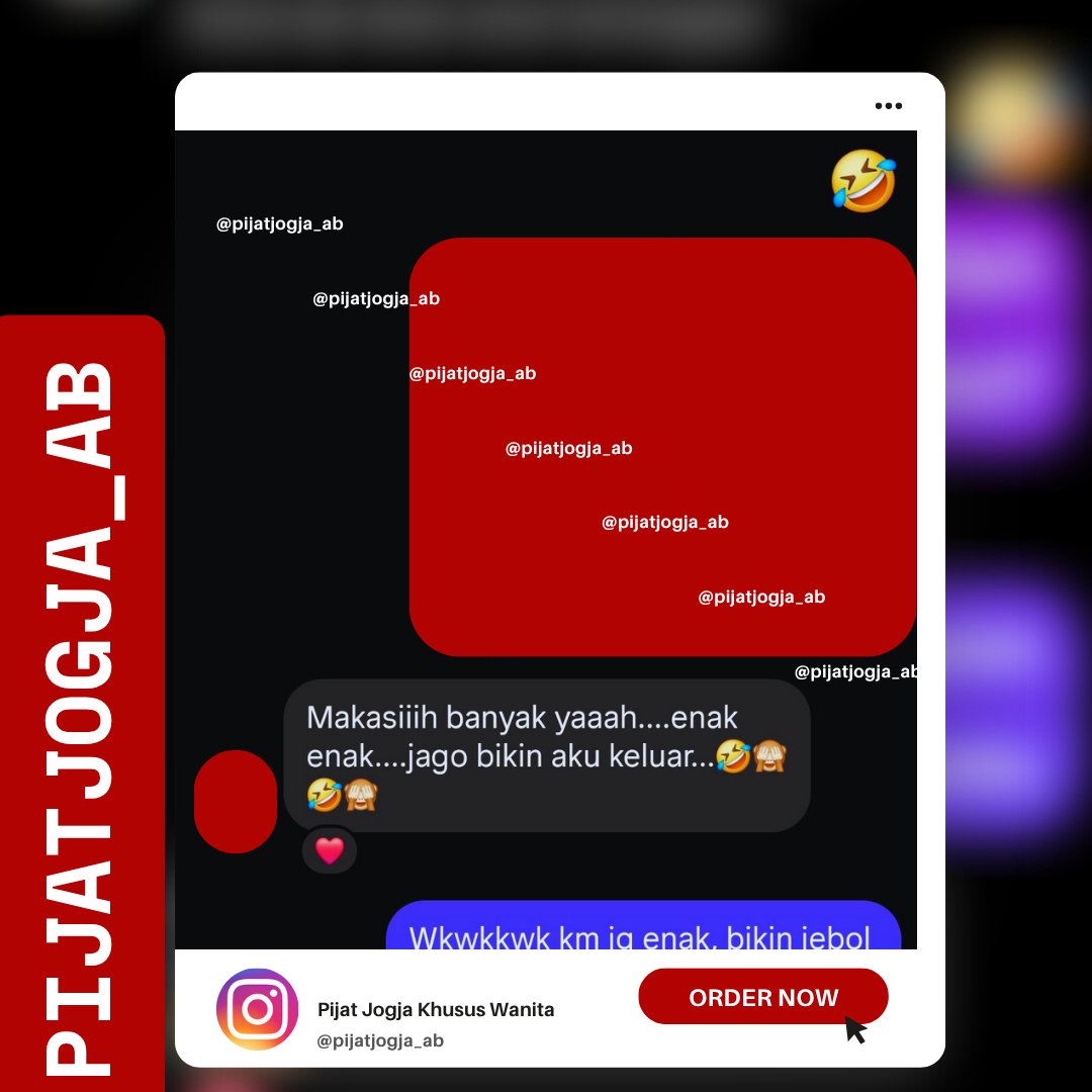 Real Testimoni
Real Massage

Pijat panggilan jogja dan luar kota
#PijatWanita &amp; #PijatPasutri

#pijatjogja #pijatcapek #pijatsensual #pijatpasutri #pijatsolo #pijatwanitajogja #pijatpasutrijogja #partnerjogja  #pijattante #pijatbunda