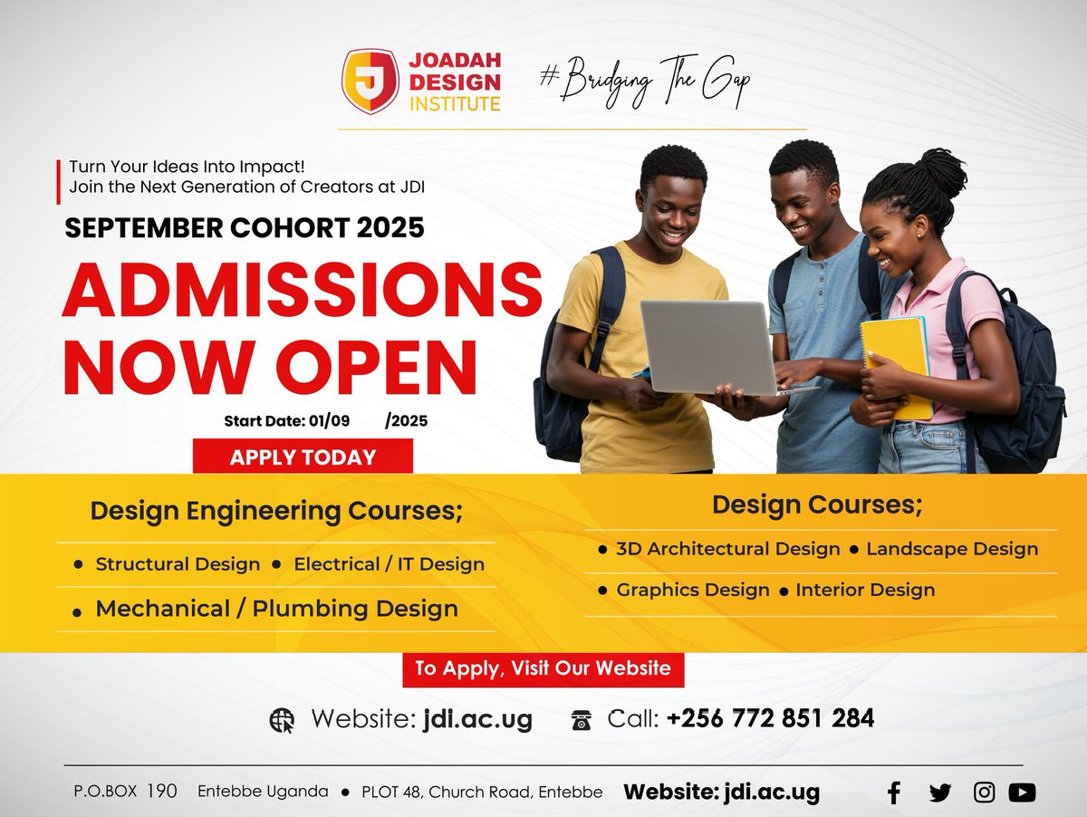 aitajoel's tweet image. ADMISSIONS OPEN: come Join a very Unique Education and Skilling System which sends you straight to work.