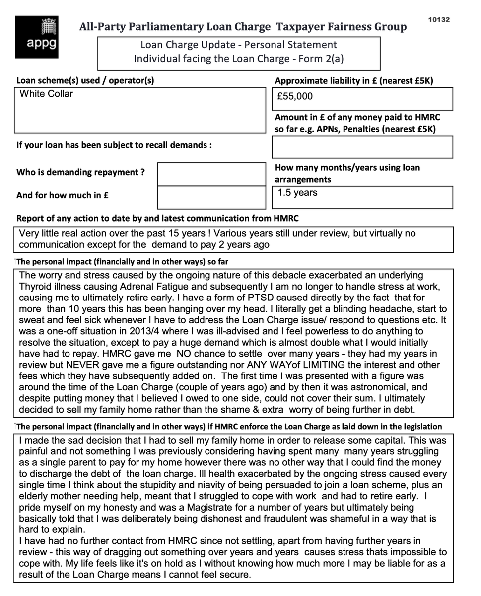 LC_Impact's tweet image. My life feels like it's on hold as I without knowing how much more I may be liable for as a result of the Loan Charge means I cannot feel secure
@LCAG_2019 @loanchargeAPPG #LoanChargeScandal