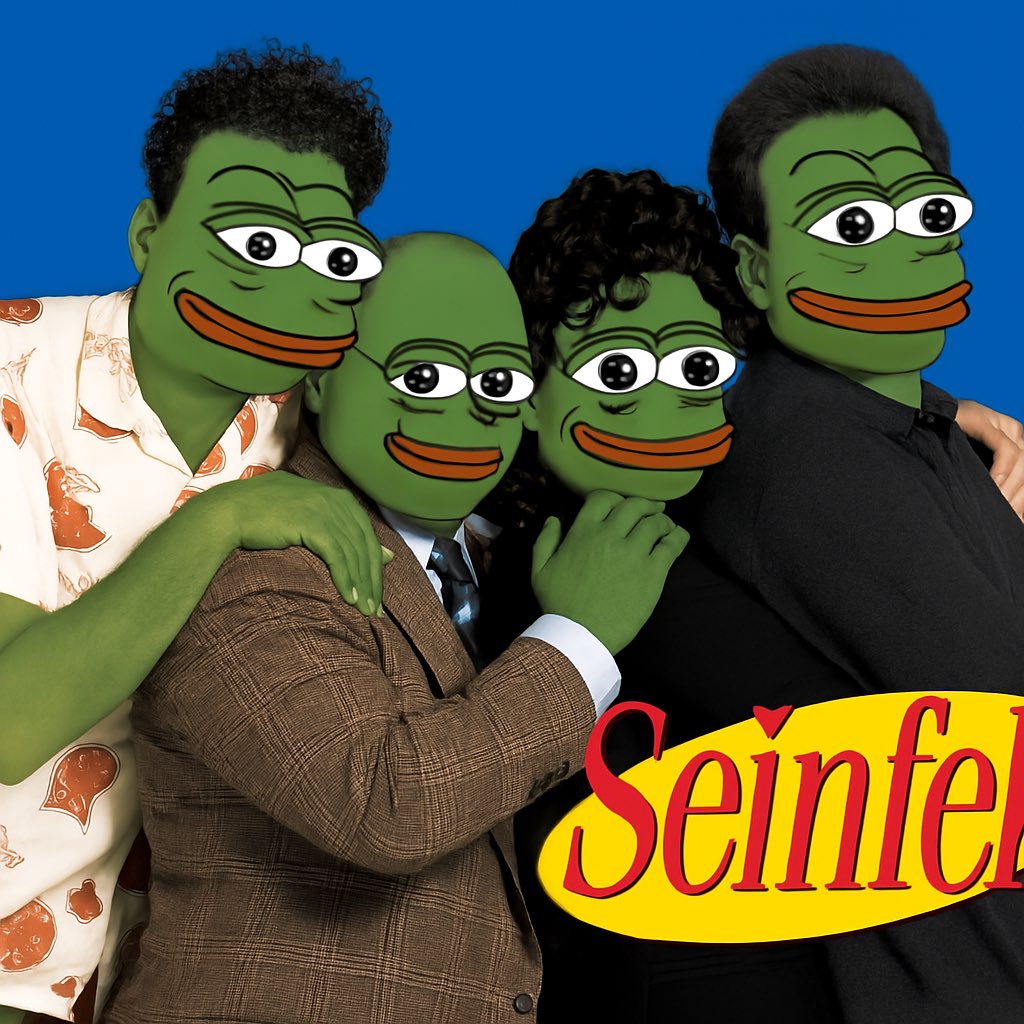 stackBTCs's tweet image. More Seinfeld $pepe