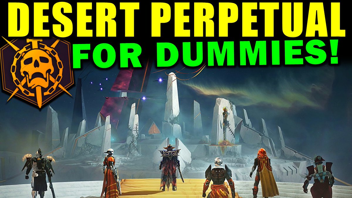RickKackis's tweet image. 🚨IT'S HERE!🚨
The Complete Guide for the New Desert Perpetual Raid in Destiny 2!
EVERY Mechanic of EVERY Encounter,
All Time-Stamped so you can easily find what you're stuck on!😊
(Share to Spread the Knowledge!🧠)
➡️youtu.be/Xx296jTz6ek⬅️