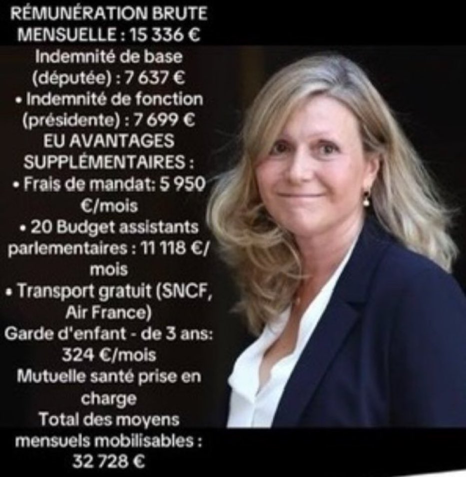 Vous comprenez pourquoi ils se battent pour rester au pouvoir !!!😏😏 c’est pas pour sauver la France 😏